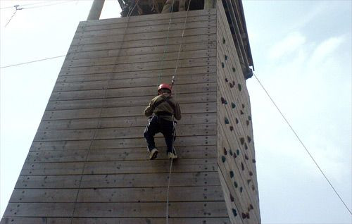 Muurklimmen in Trabolgan