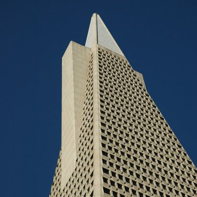 Top van het Transamerica Pyramid Building