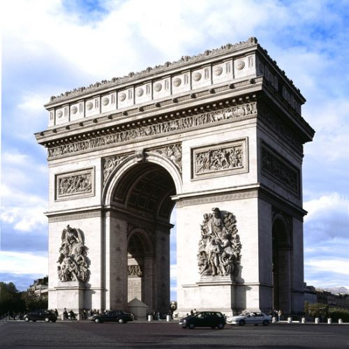 Voorkant Arc de Triomphe
