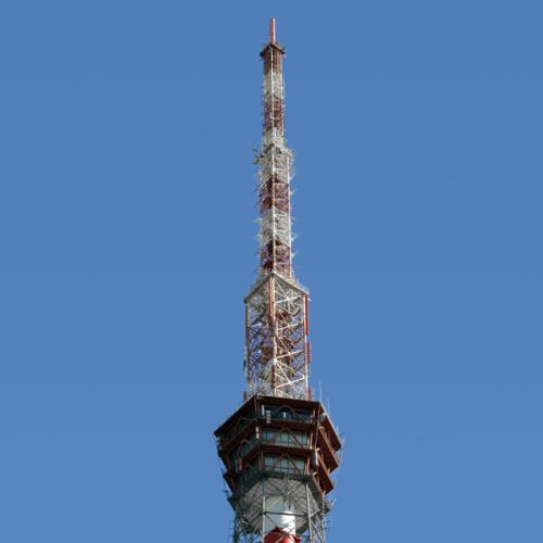 Top van de tv-toren