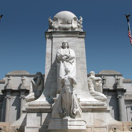 Beeld bij Union Station