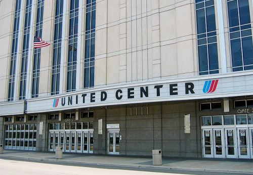 Ingang van United Center