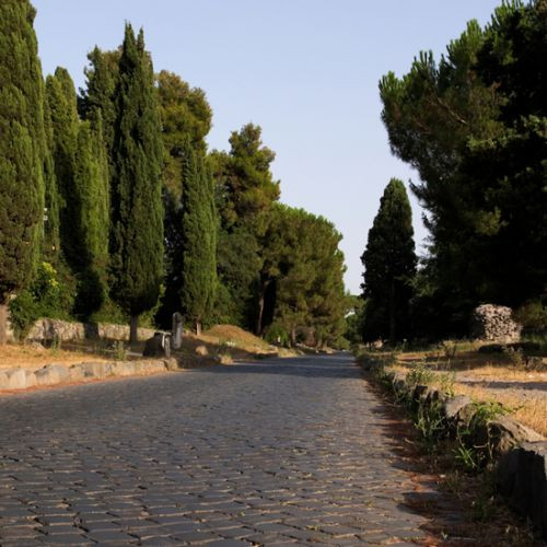 Kasseien van de Via Appia Antica