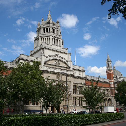 Gevel van het Victoria & Albert Museum