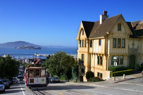 Overzicht op de baai van San Francisco