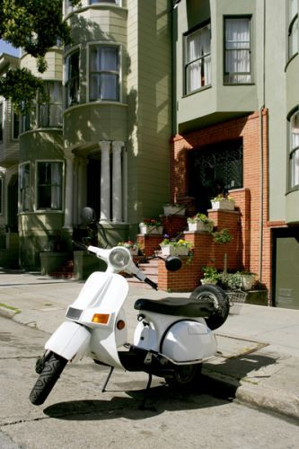 Vespa in San Francisco