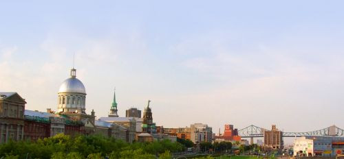 Panorama in Vieux-Montréal