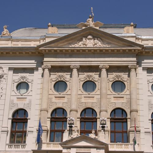 Detail van de Vigadó-opera