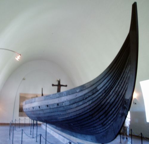 In het Vikingschipmuseum