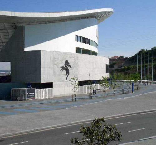 Buiten aan het Estádio do Dragão