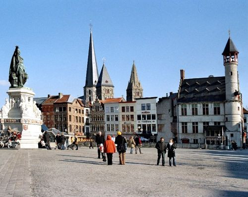 Beeld op de Vrijdagmarkt