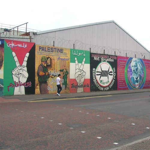 Beeld van the Murals of Belfast