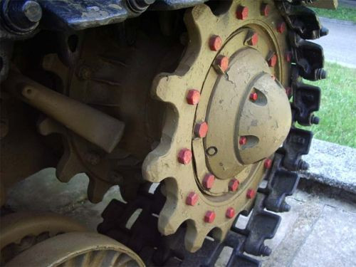 Rupsband van een tank