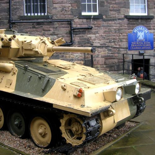Tank voor het National War Museum