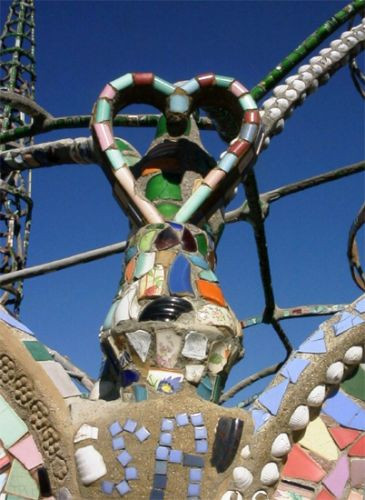 Detail van de Watts Towers