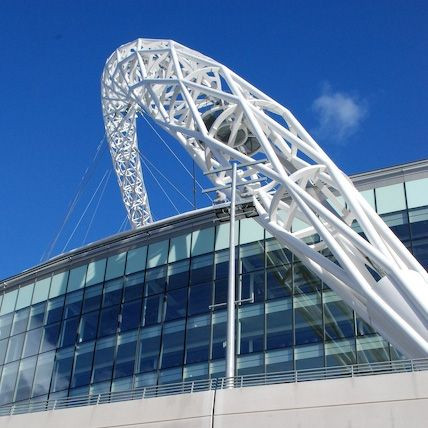 Detail van Wembley Stadium