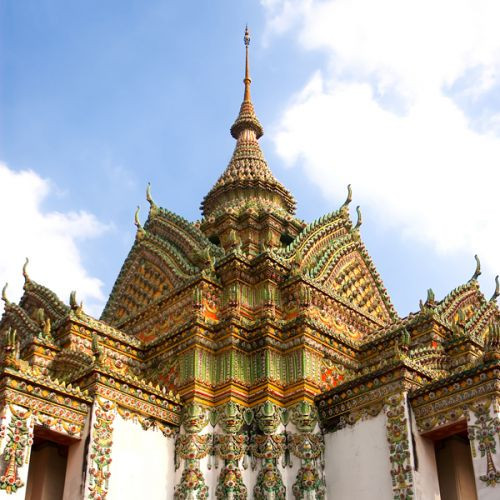 Dak van het Wat Pho