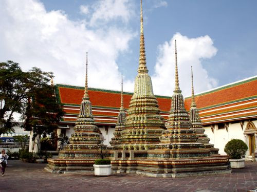 Binnenplaats van het Wat Pho