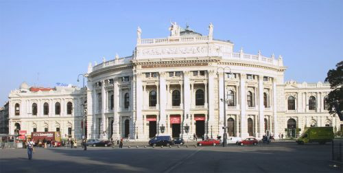Totaalbeeld van het Burgtheater