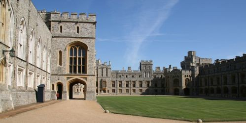 Binnenplein van Windsor Castle