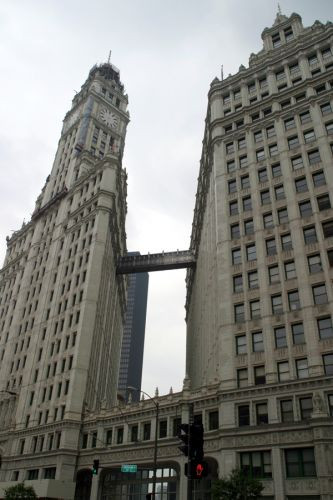 Delen van het Wrigley Building