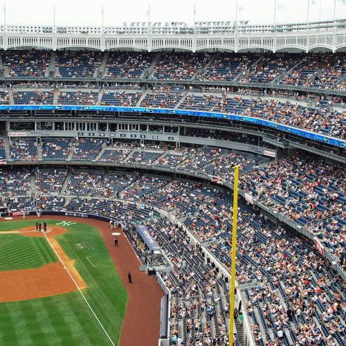 Tribunes van Yankee Stadium