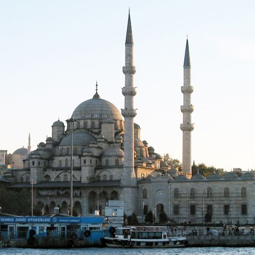 Beeld van de Yeni Moskee