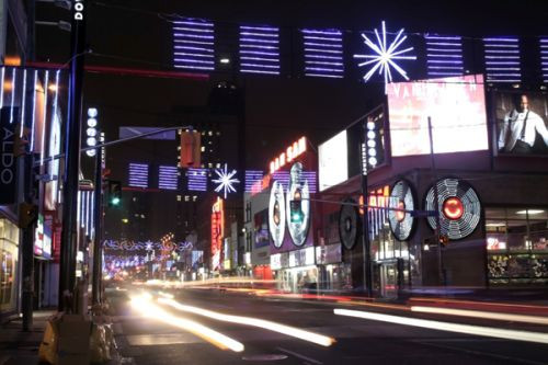 Lichten rond Yonge Street