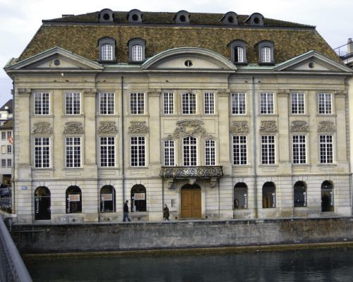 Gevel van het Zunfthaus zur Meisen