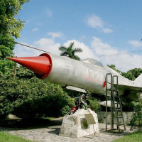 Straaljager voor het Air Force Museum