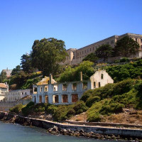 Zicht op Alcatraz