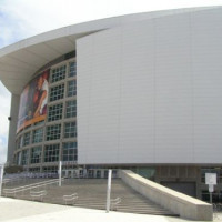 Trappen aan de American Airlines Arena