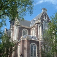 Achterkant van de Oude Kerk