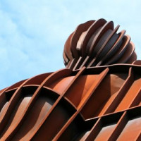 Close up van de Angel of the North