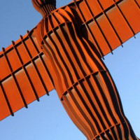 Detail van de Angel of the North