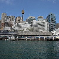 Buitenkant van het Sydney Aquarium