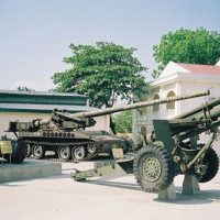 Artillerie in het Legermuseum
