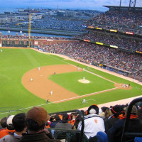 Speelveld van AT&T Park