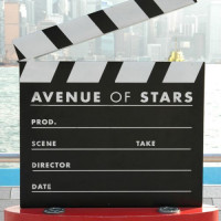 Bord van de Avenue of Stars