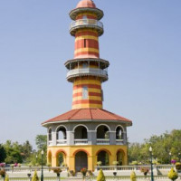 Toren in het Bang Pa-In paleis