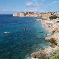 Banjestrand bij Dubrovnik