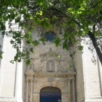 Deur van de Basílica de Begoña