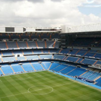 Tribune van het Estadio Santiago Bernabeu