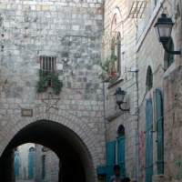 Gebouwen in Bethlehem