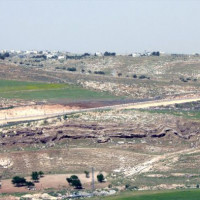 Landschap bij Bethlehem