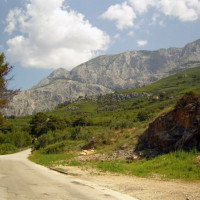De berg Biokovo
