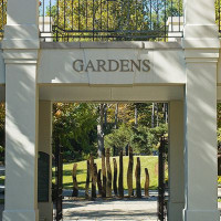 Toegangspoort tot de Birmingham Botanical Gardens
