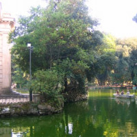 Prieel bij Villa Borghese