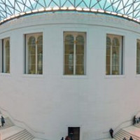 Beeld van in het British Museum