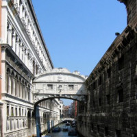 Bootjes op de kanalen van Venetië